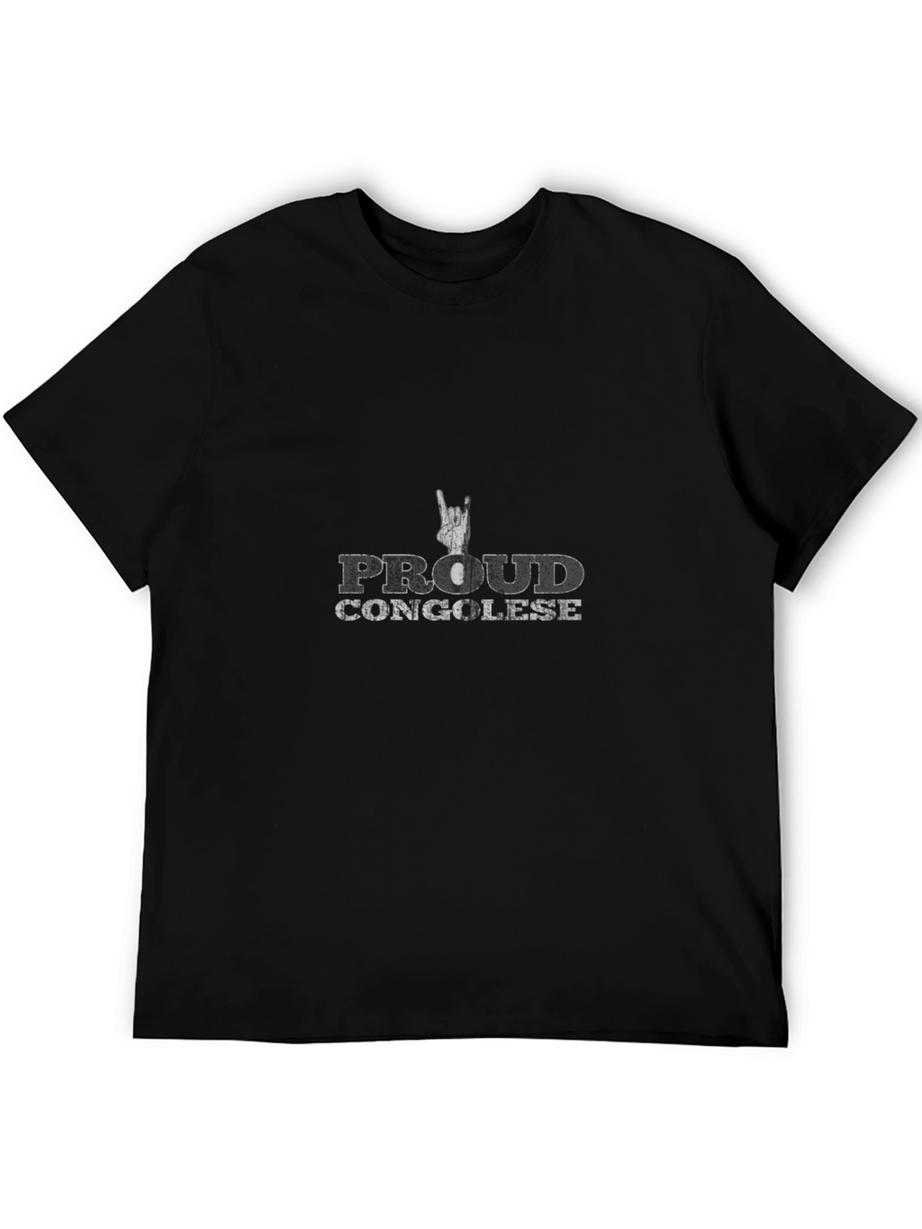 Proud Congolese T-Shirt - Black