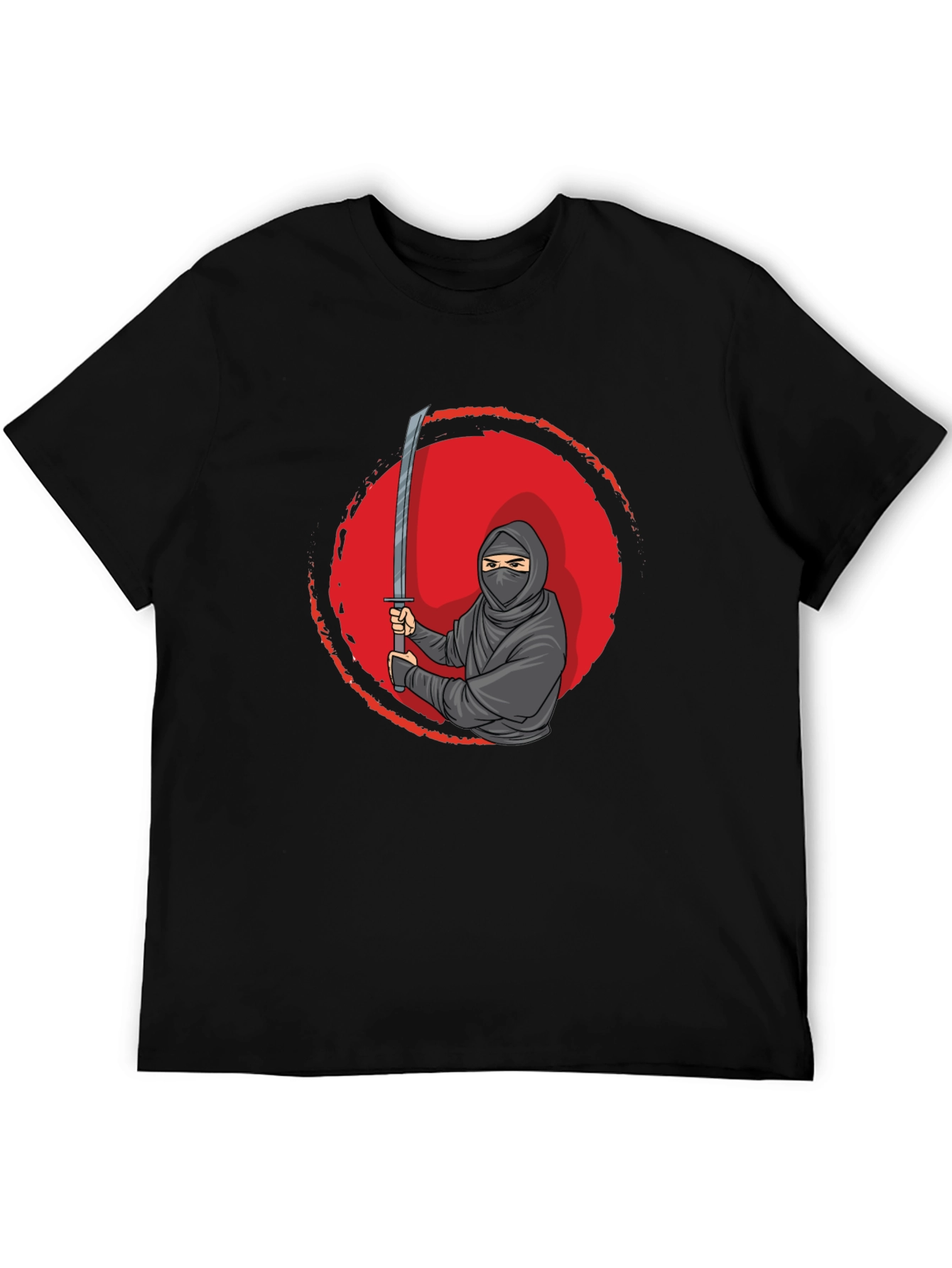 Ninja Sword T-Shirt - Graphic Tee for Martial Arts Fans