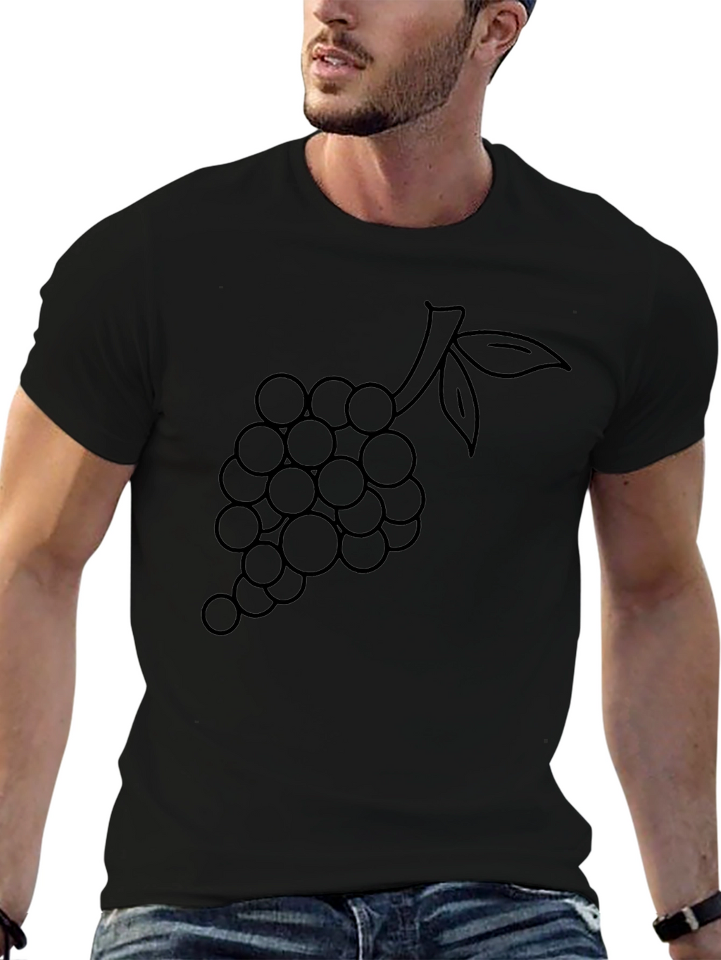 Grapes Graphic T-Shirt - Stylish & Comfy