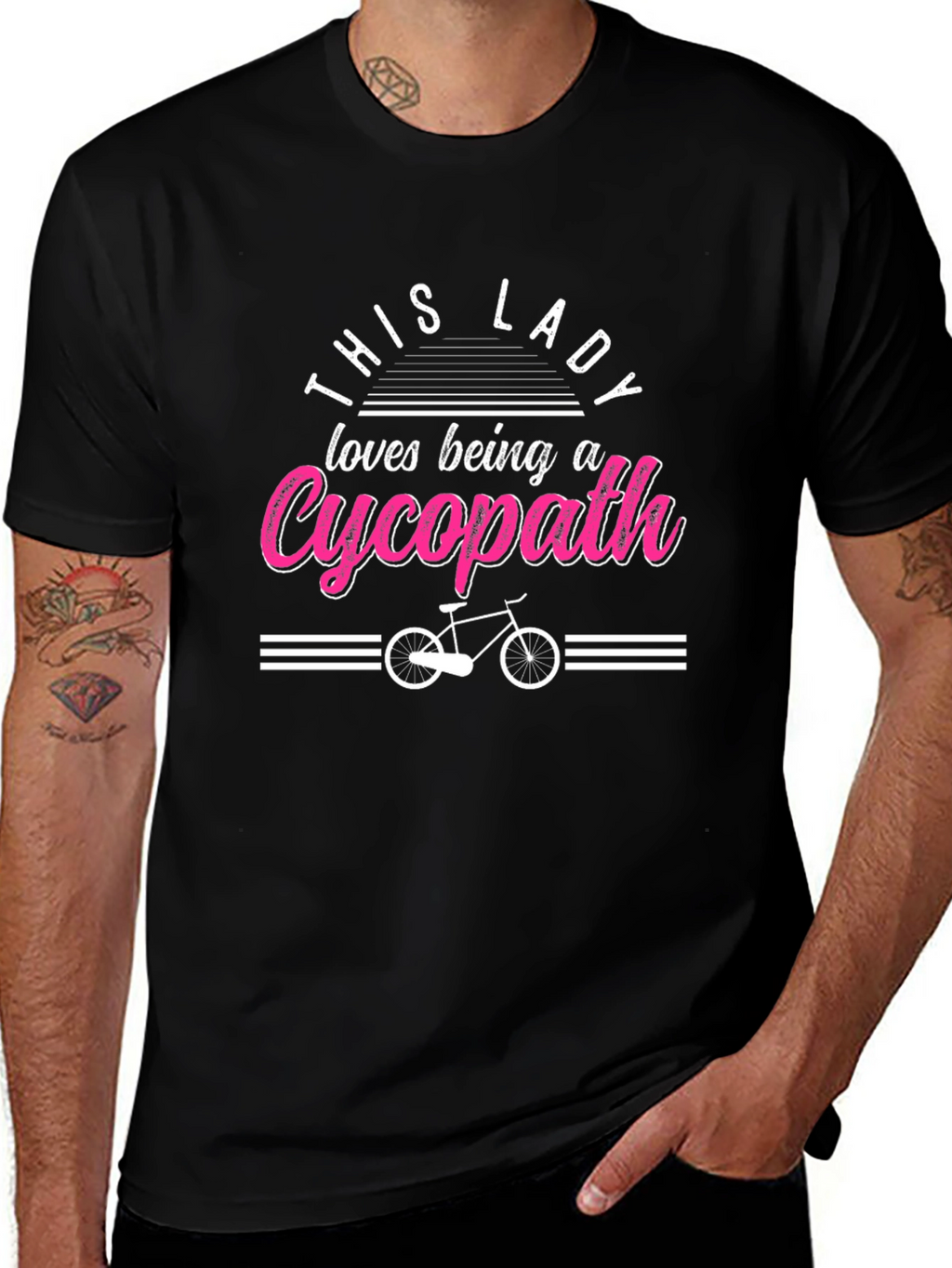 This Lady Loves Being a Cycopath T-Shirt
