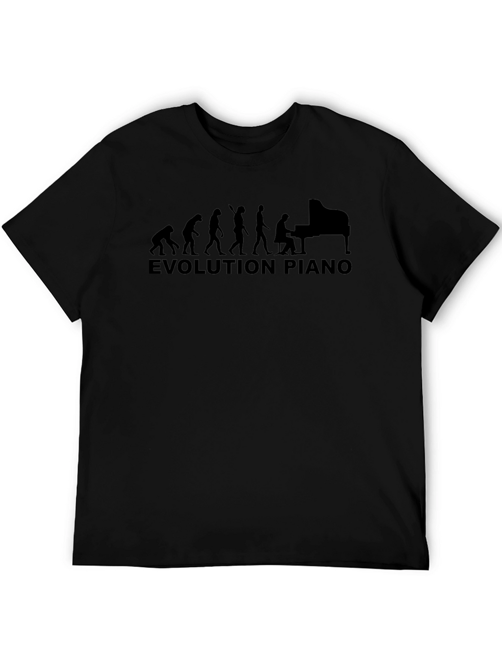 Evolution of Piano Black T-Shirt