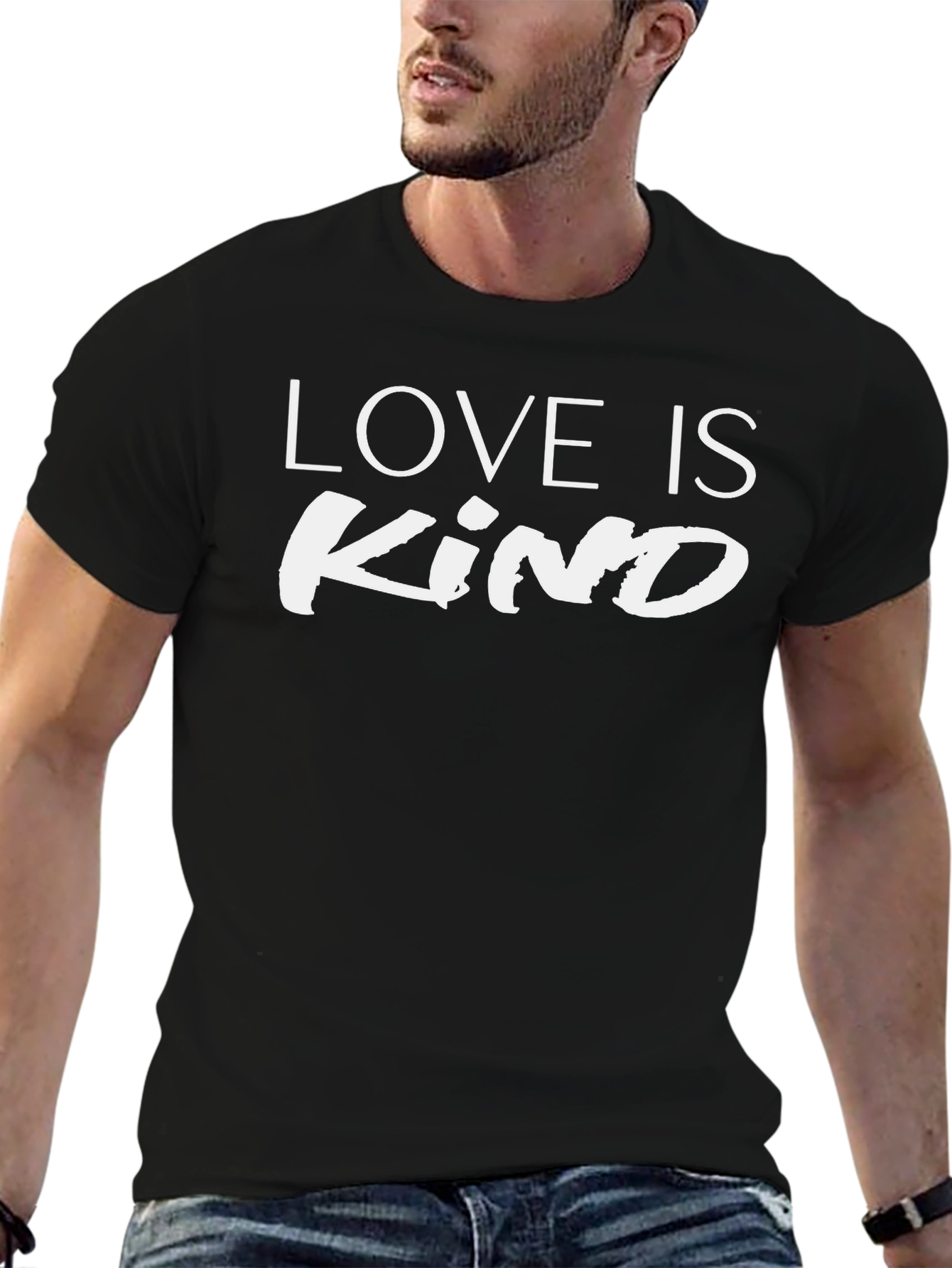 Love is Kind Graphic Tee - Black