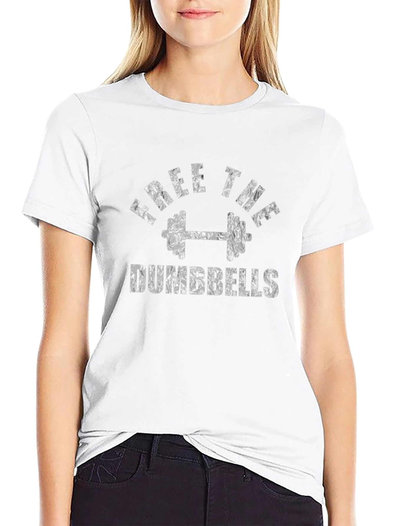 Free The Dumbbells Graphic Tee