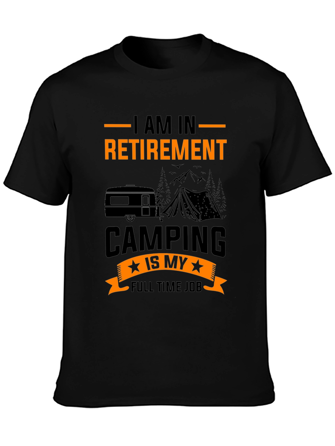 Retirement Camping T-Shirt