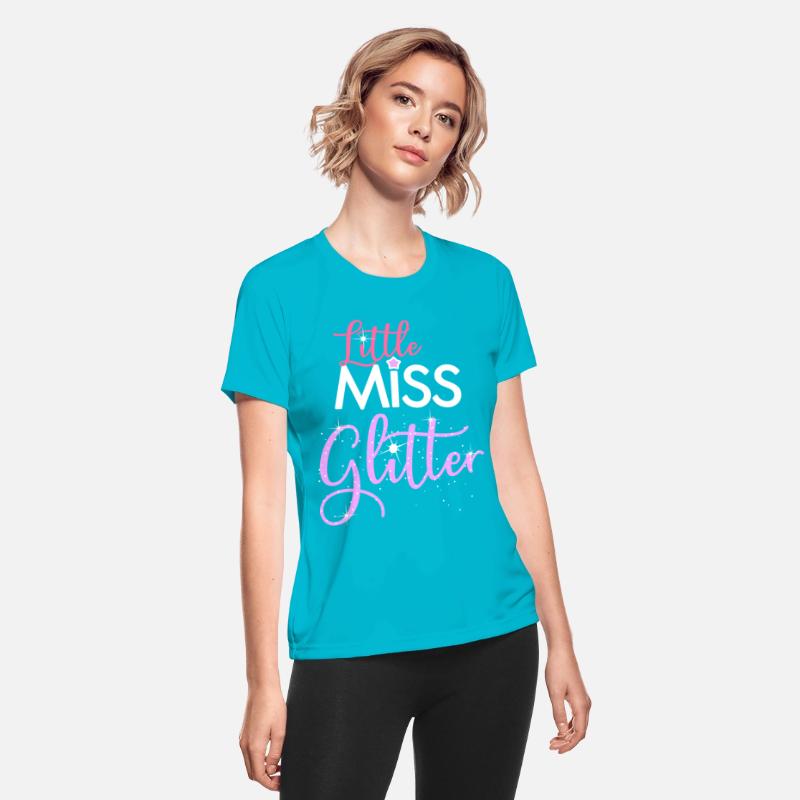 Little Miss Glitter Fun Quote