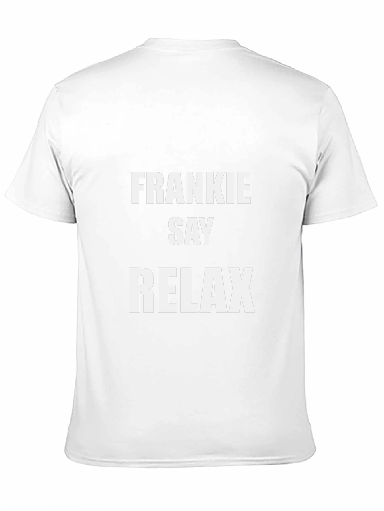 Frankie Say Relax Graphic Tee - Retro Style