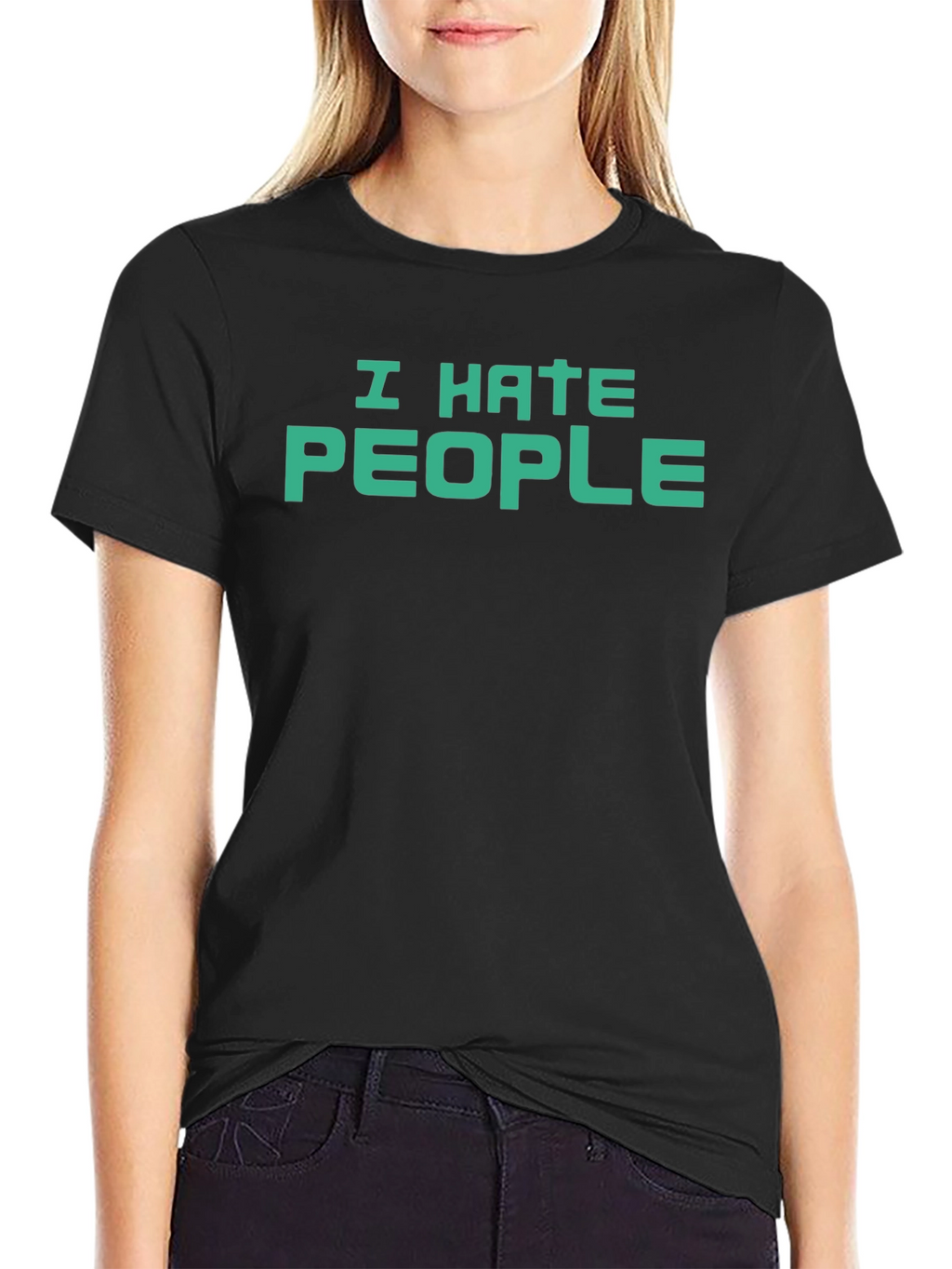 I Hate People Graphic T-Shirt - Anti-Social Tee