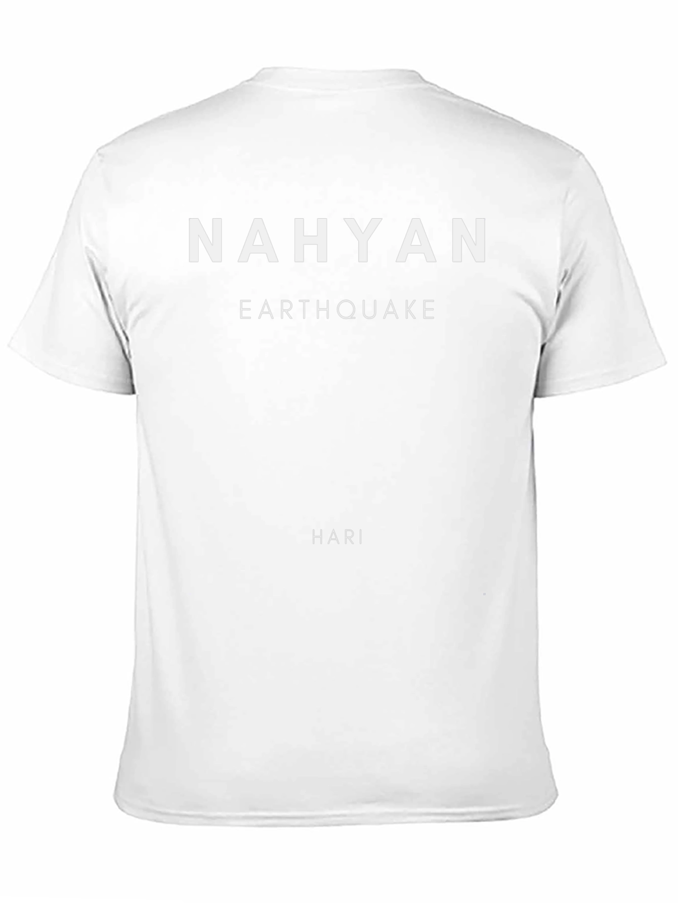 Nahyan Earthquake Hari Graphic Tee - Black
