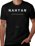 Nahyan Earthquake Hari Graphic Tee - Black