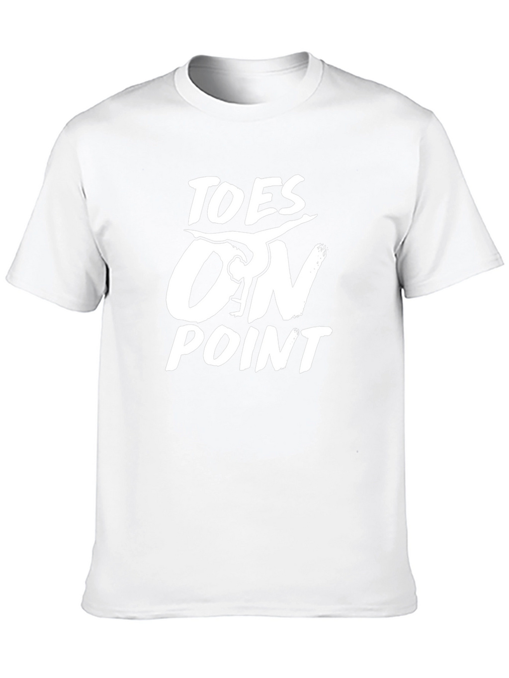 Toes On Point Graphic T-Shirt - Black