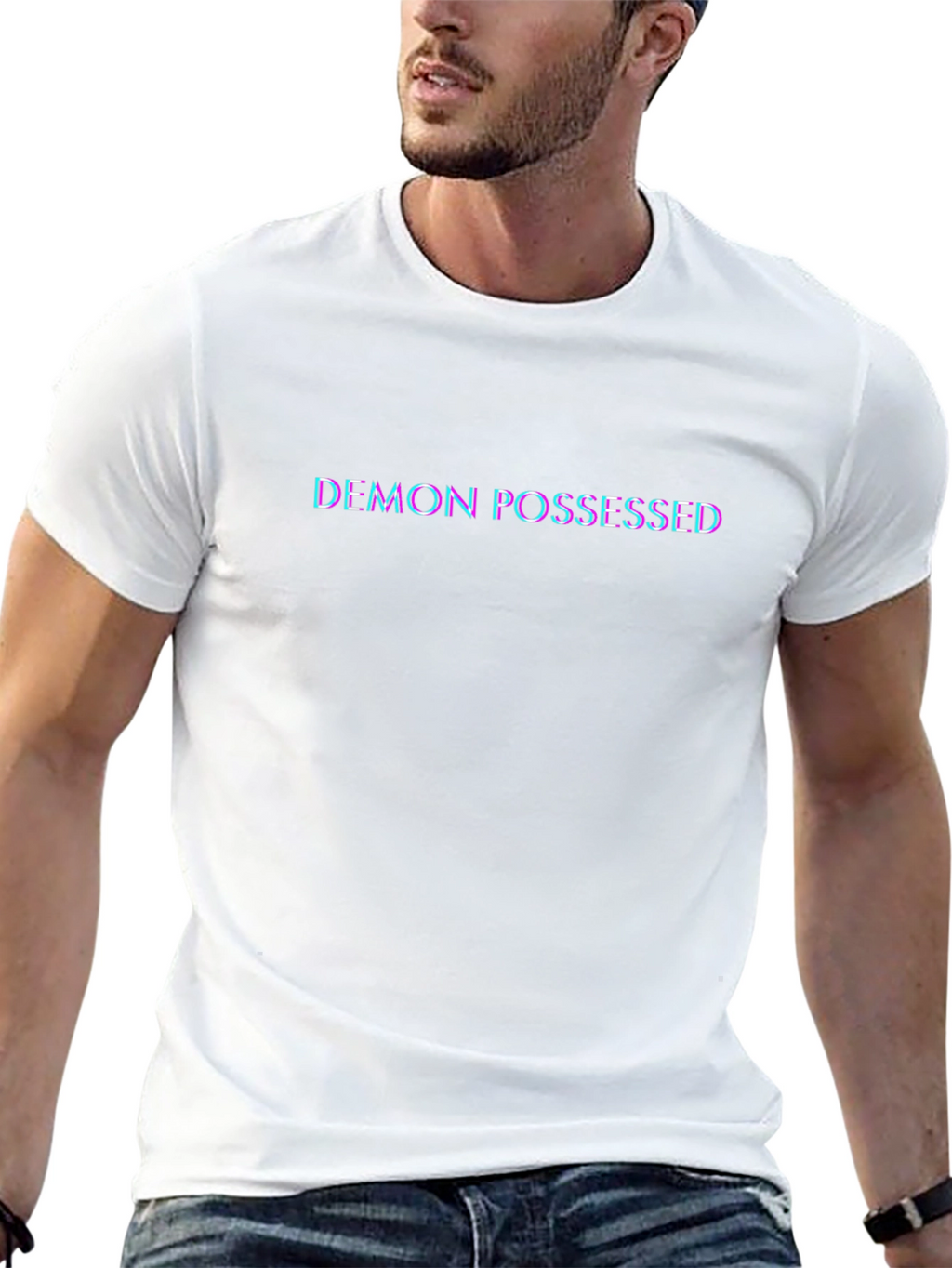 Demon Possessed Graphic T-Shirt - Edgy Style