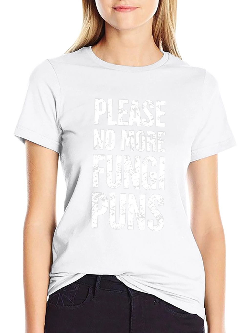 Funny Fungi Puns T-Shirt - Black Novelty Tee