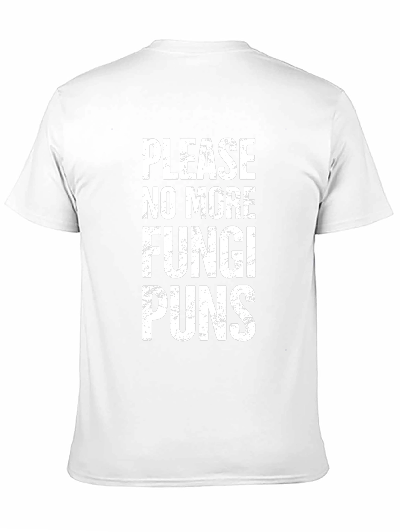 Funny Fungi Puns T-Shirt - Black Novelty Tee