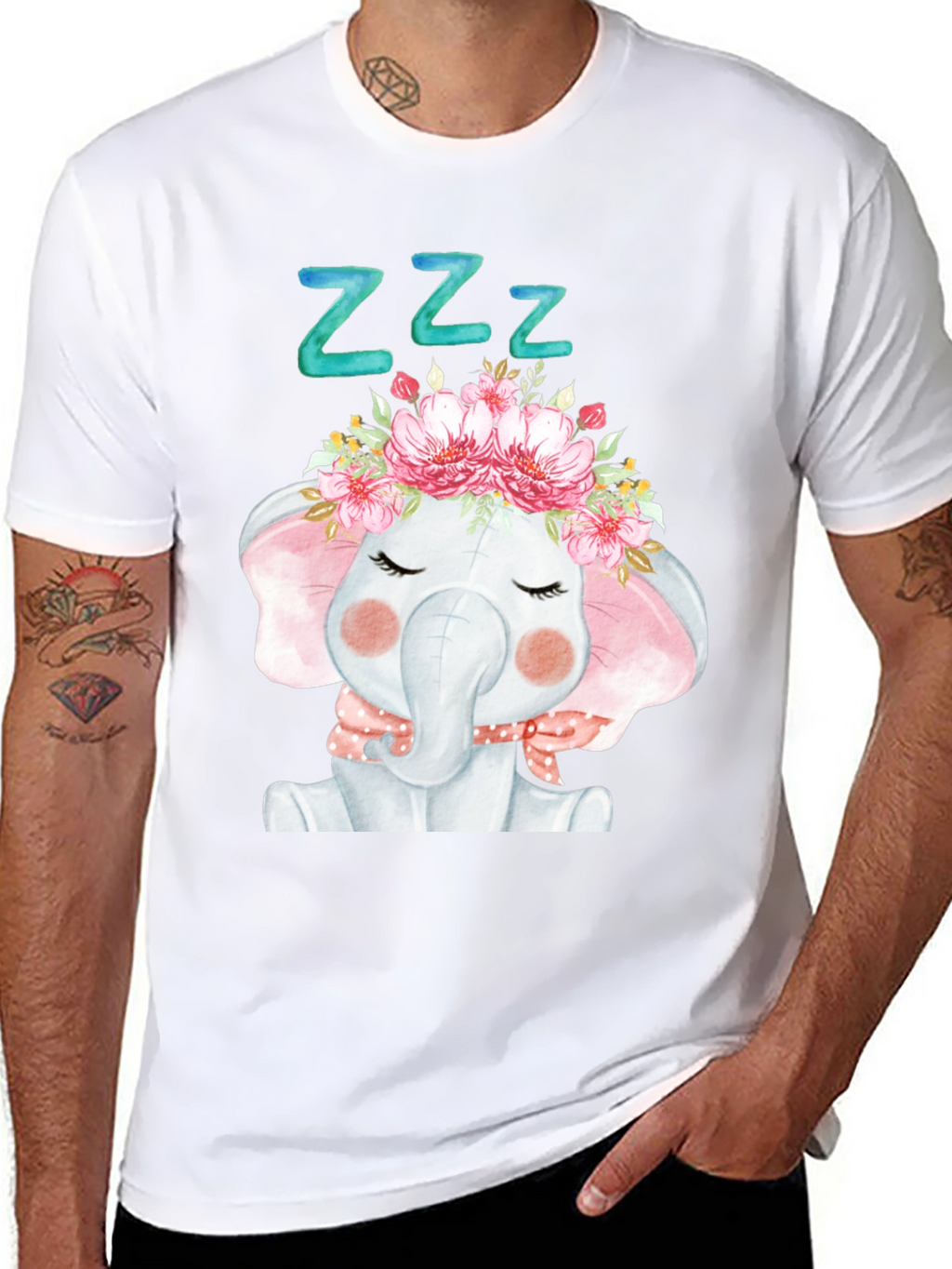 Sleeping Elephant T-Shirt
