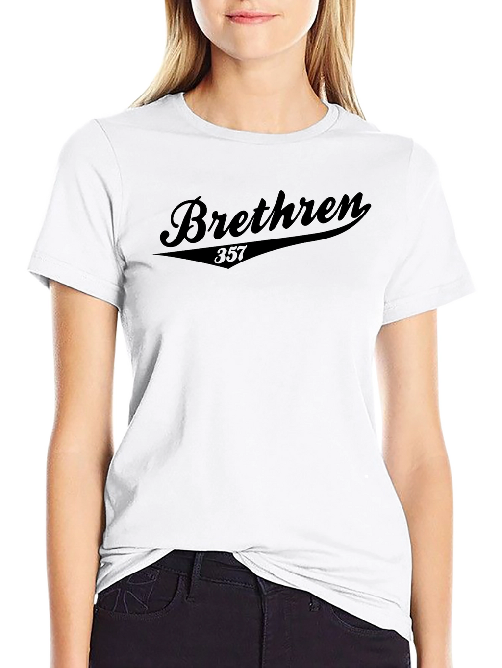 Brethren 357 Black Graphic T-Shirt