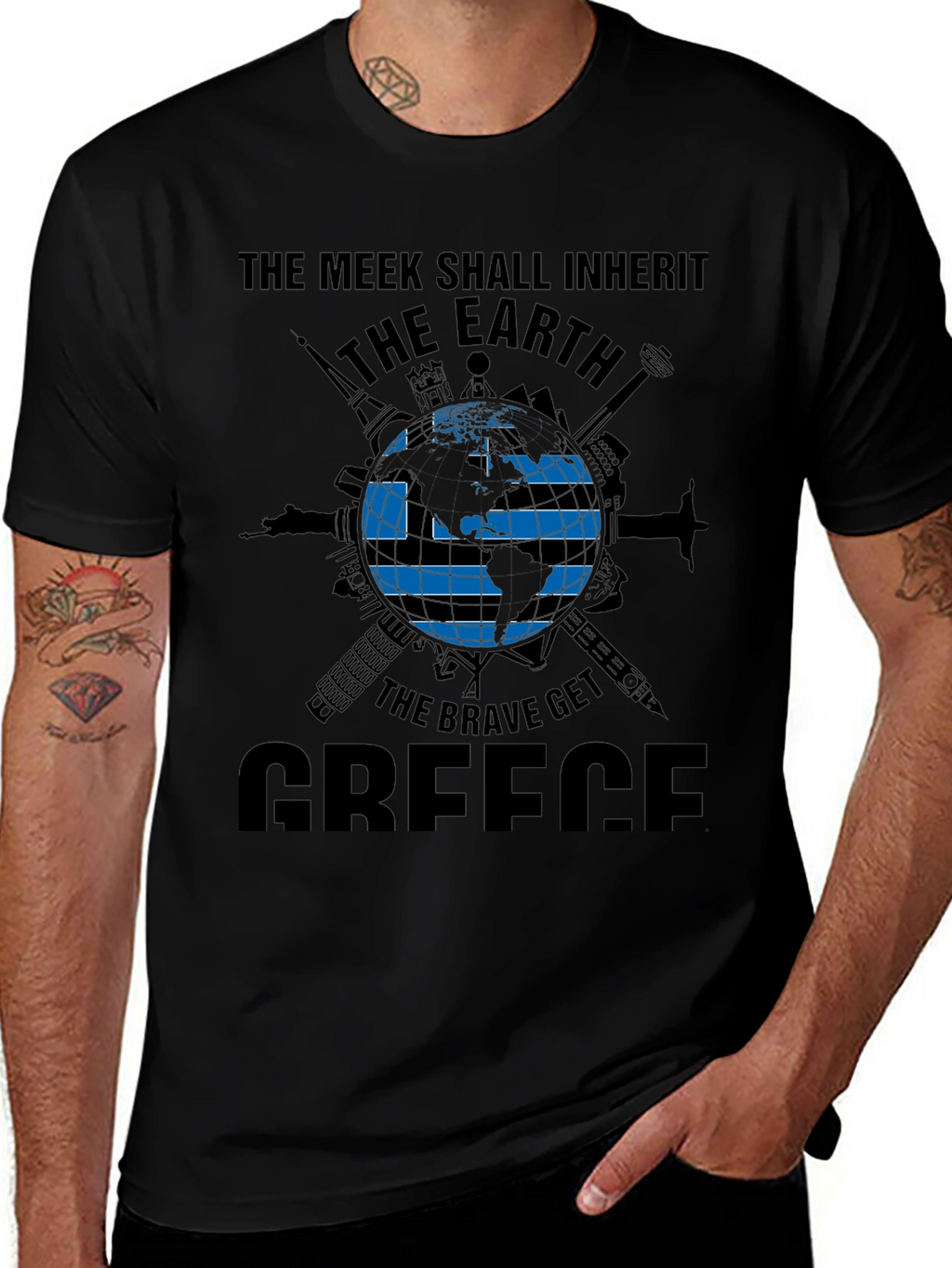 Greece Earth T-Shirt