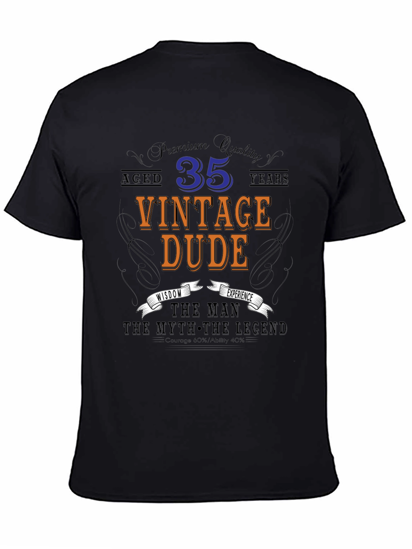 Vintage Dude 35th Birthday T-Shirt