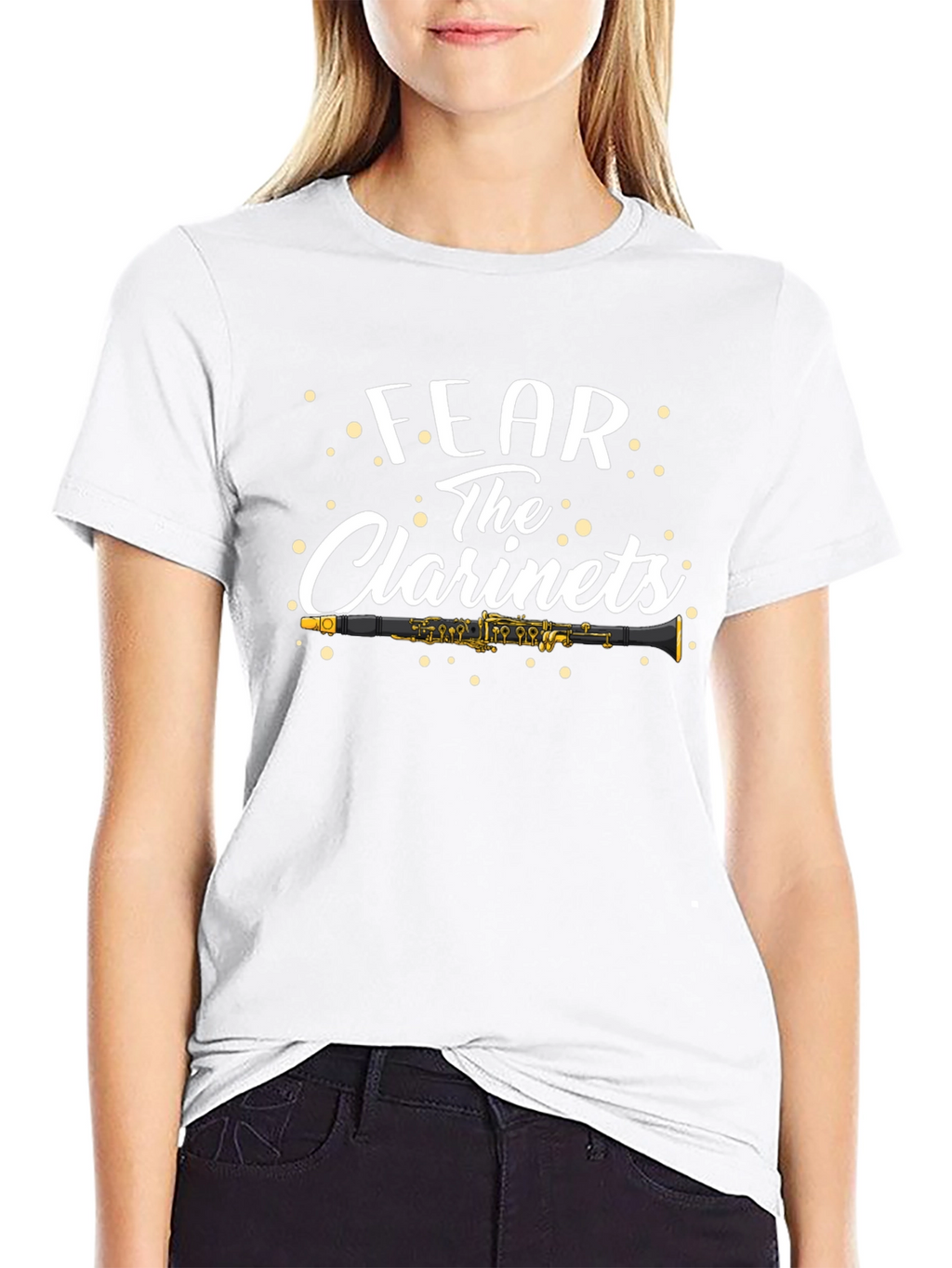 Fear the Clarinets T-Shirt - Musician Humor Tee
