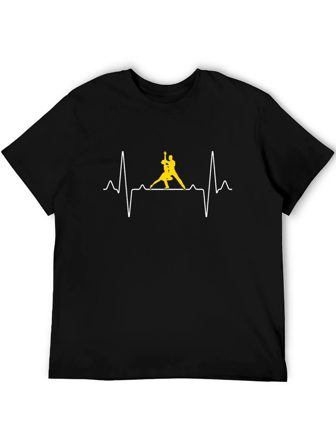 Tango Heartbeat Graphic Tee - Dance Lover Shirt