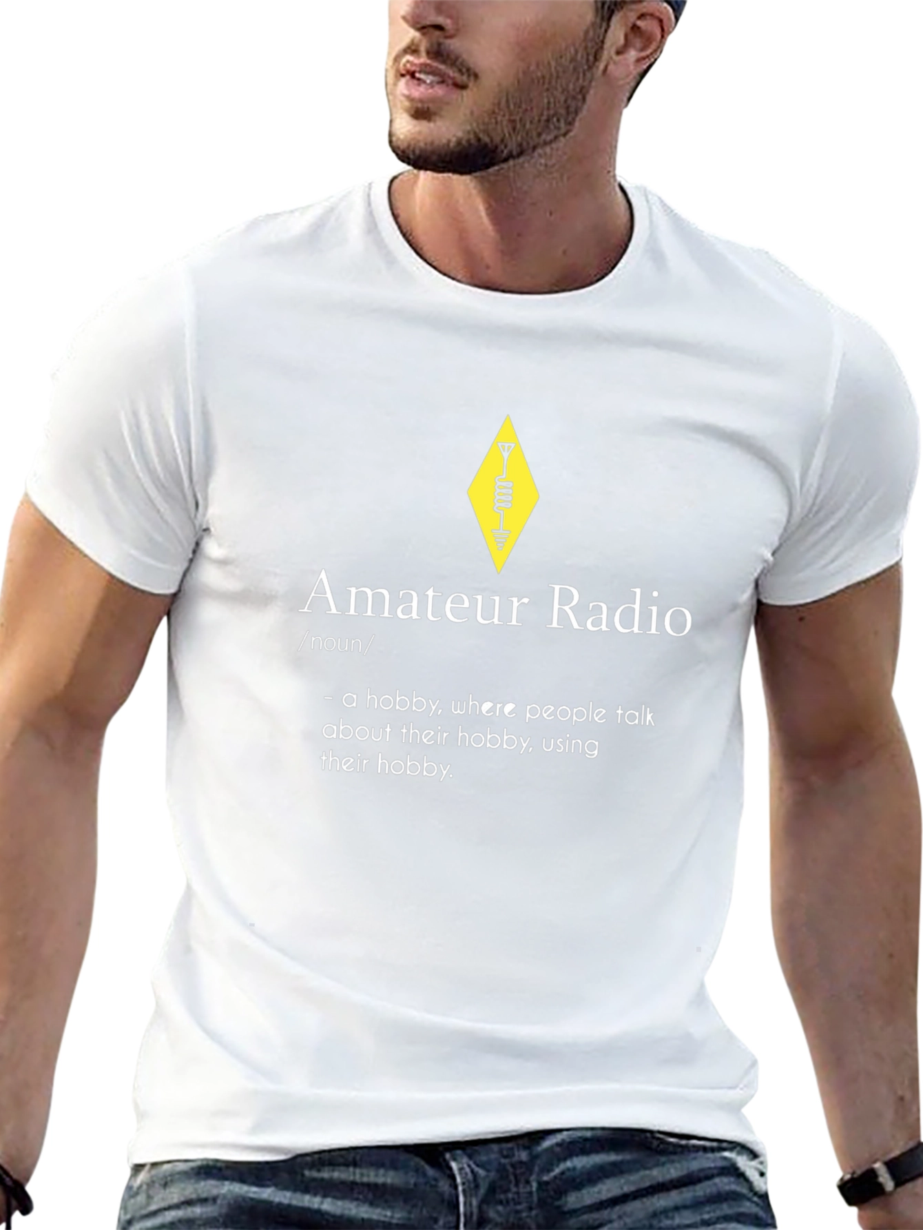 Amateur Radio Hobbyist Graphic T-Shirt
