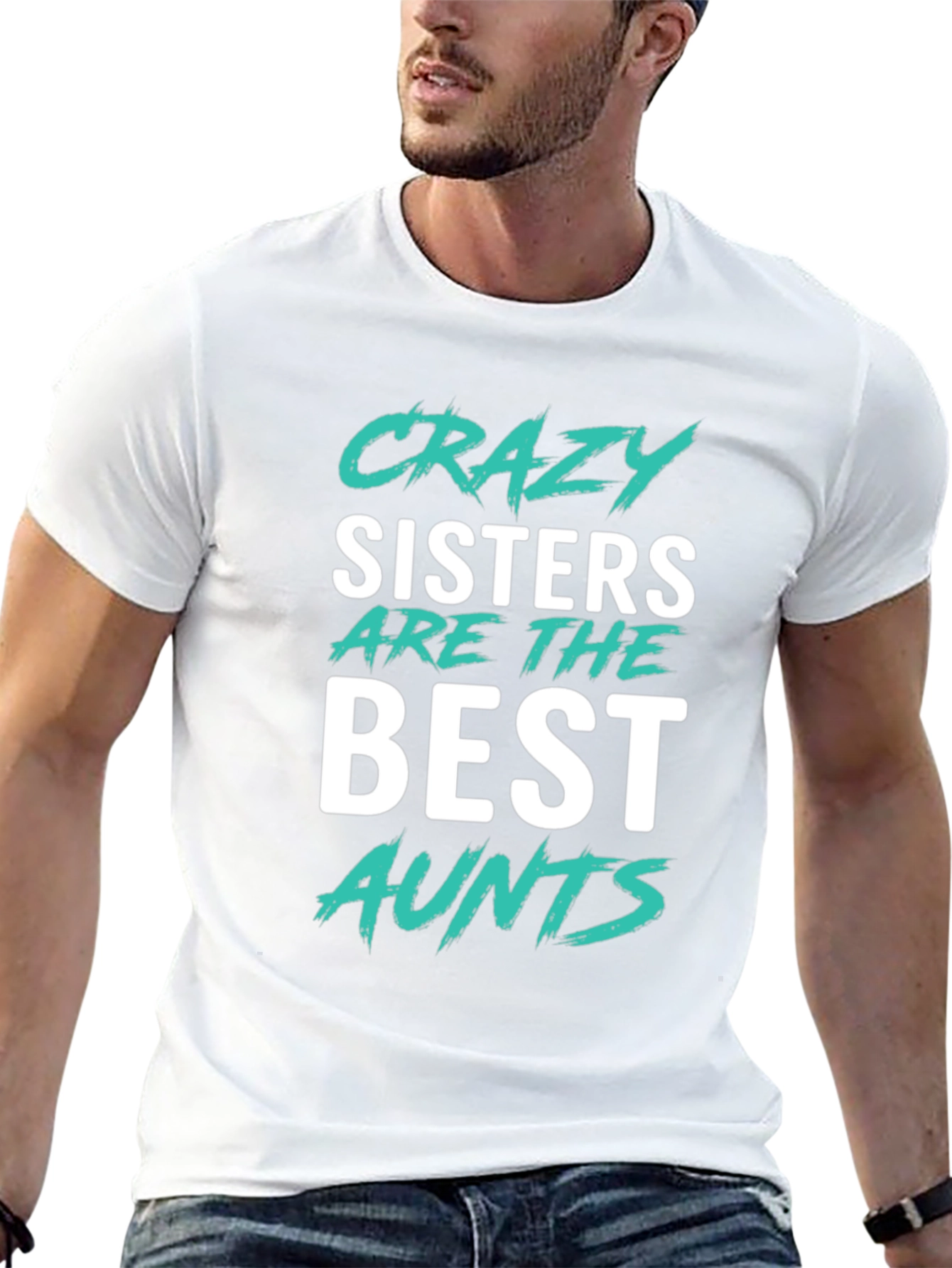 Crazy Sisters Best Aunts Graphic T-Shirt