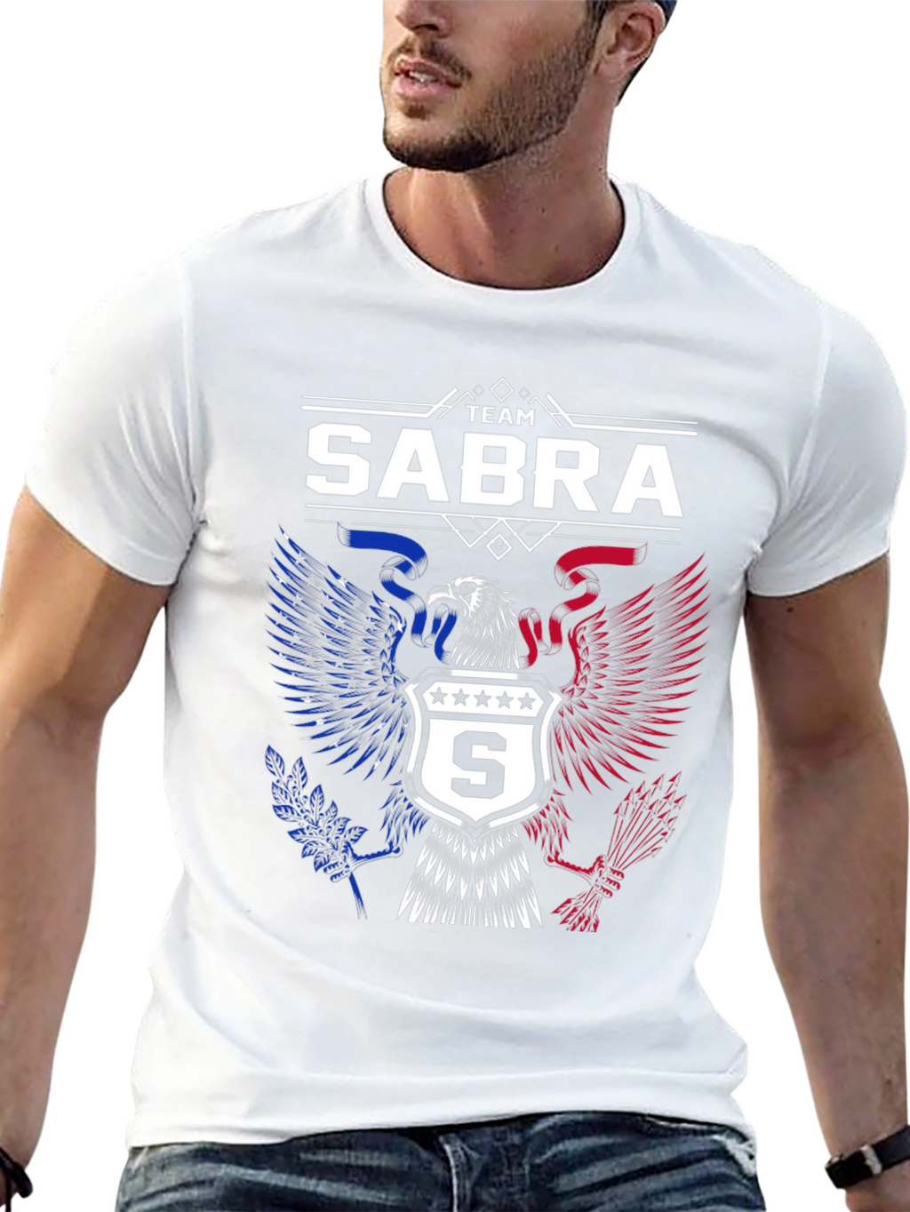 Team Sabra Eagle Graphic T-Shirt