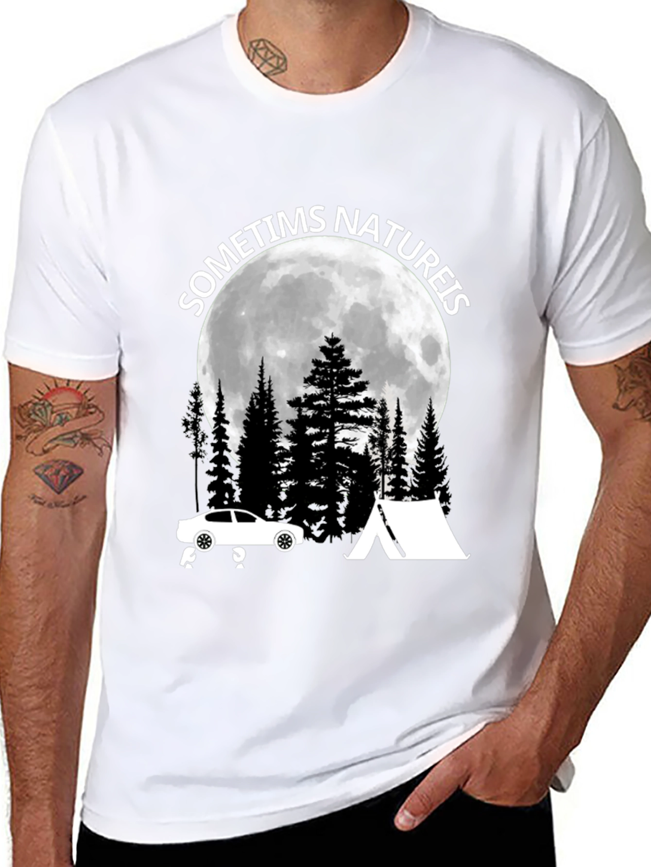 Nature Is Calling Graphic Tee