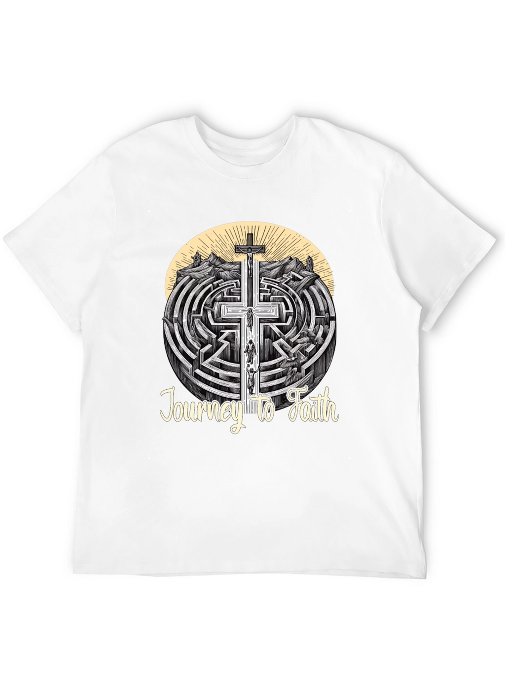 Journey to Faith T-Shirt - Christian Graphic Tee