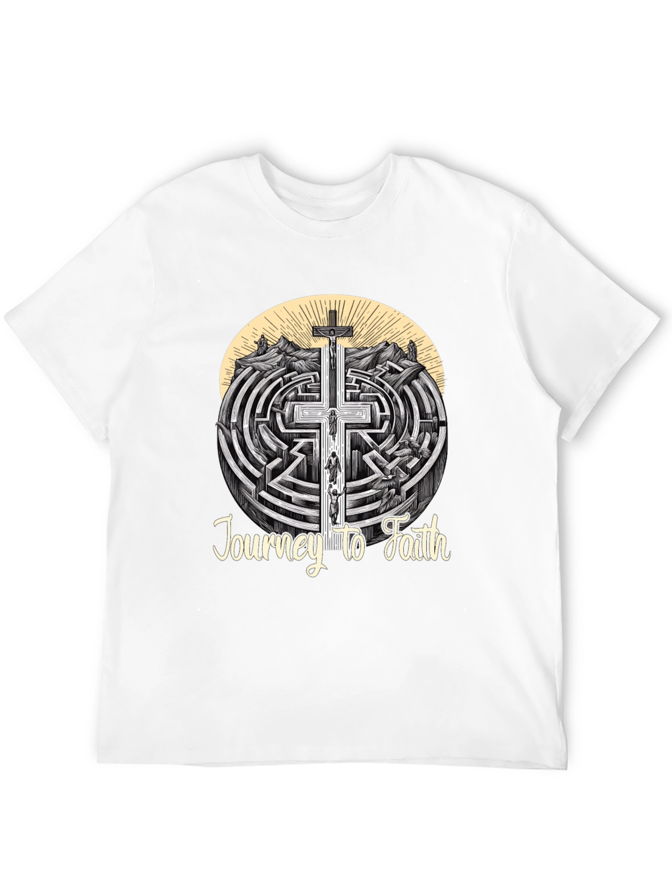 Journey to Faith T-Shirt - Christian Graphic Tee