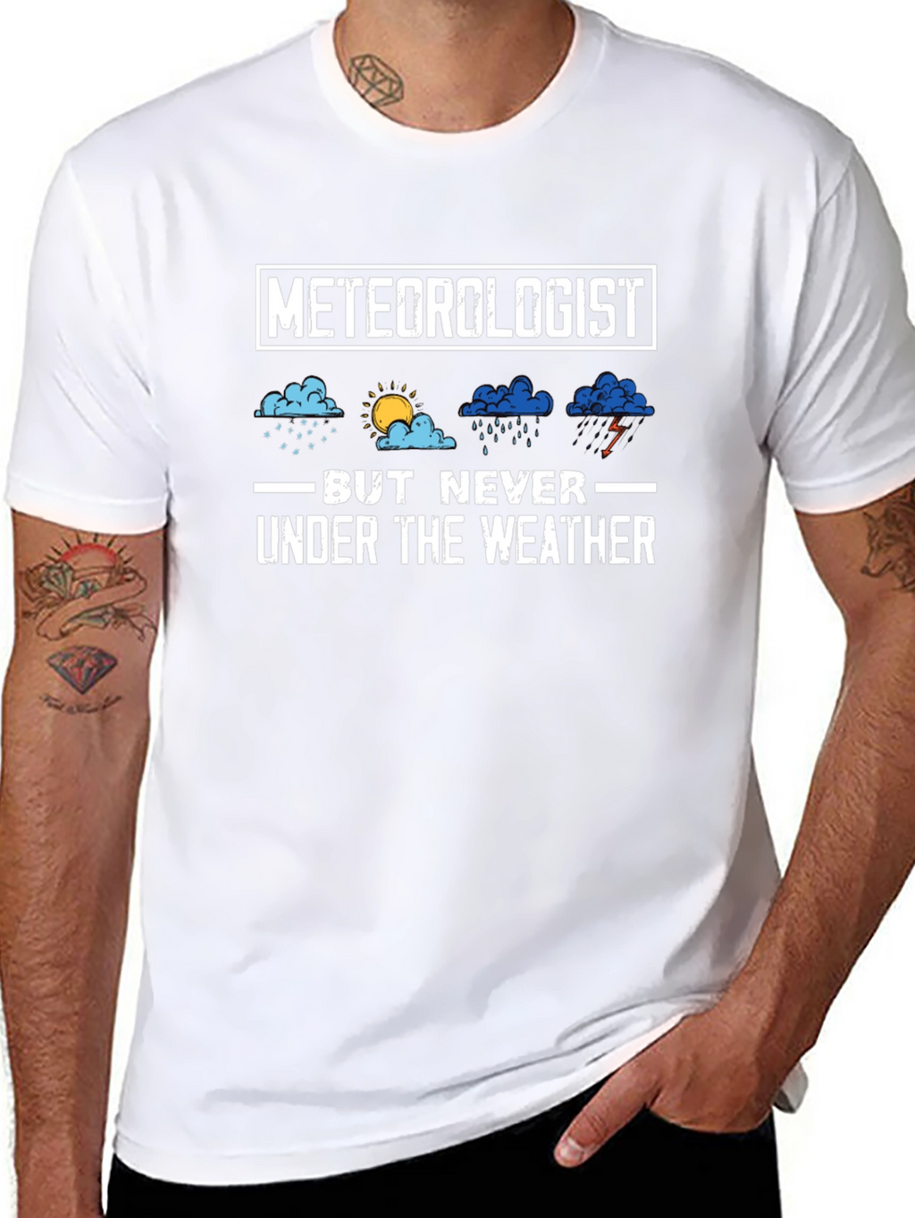 Meteorologist But Never Under the Weather T-Shirt
