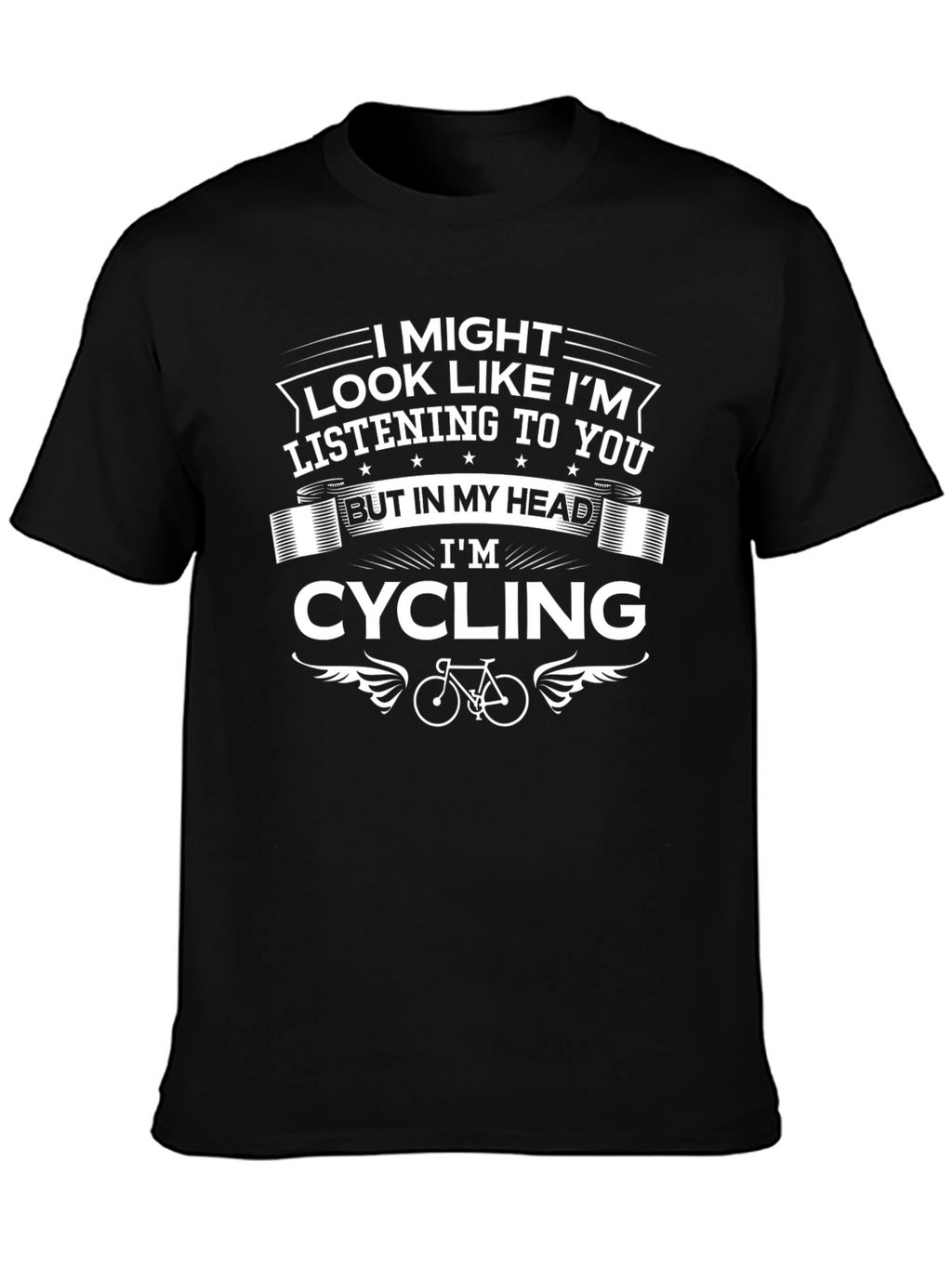 Cycling Mind T-Shirt - Funny Cyclist Tee