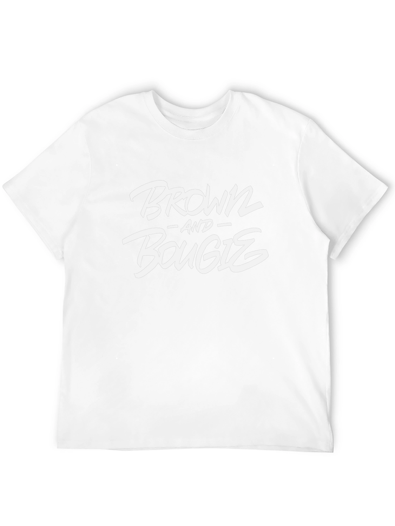 Brown and Bougie Graphic T-Shirt