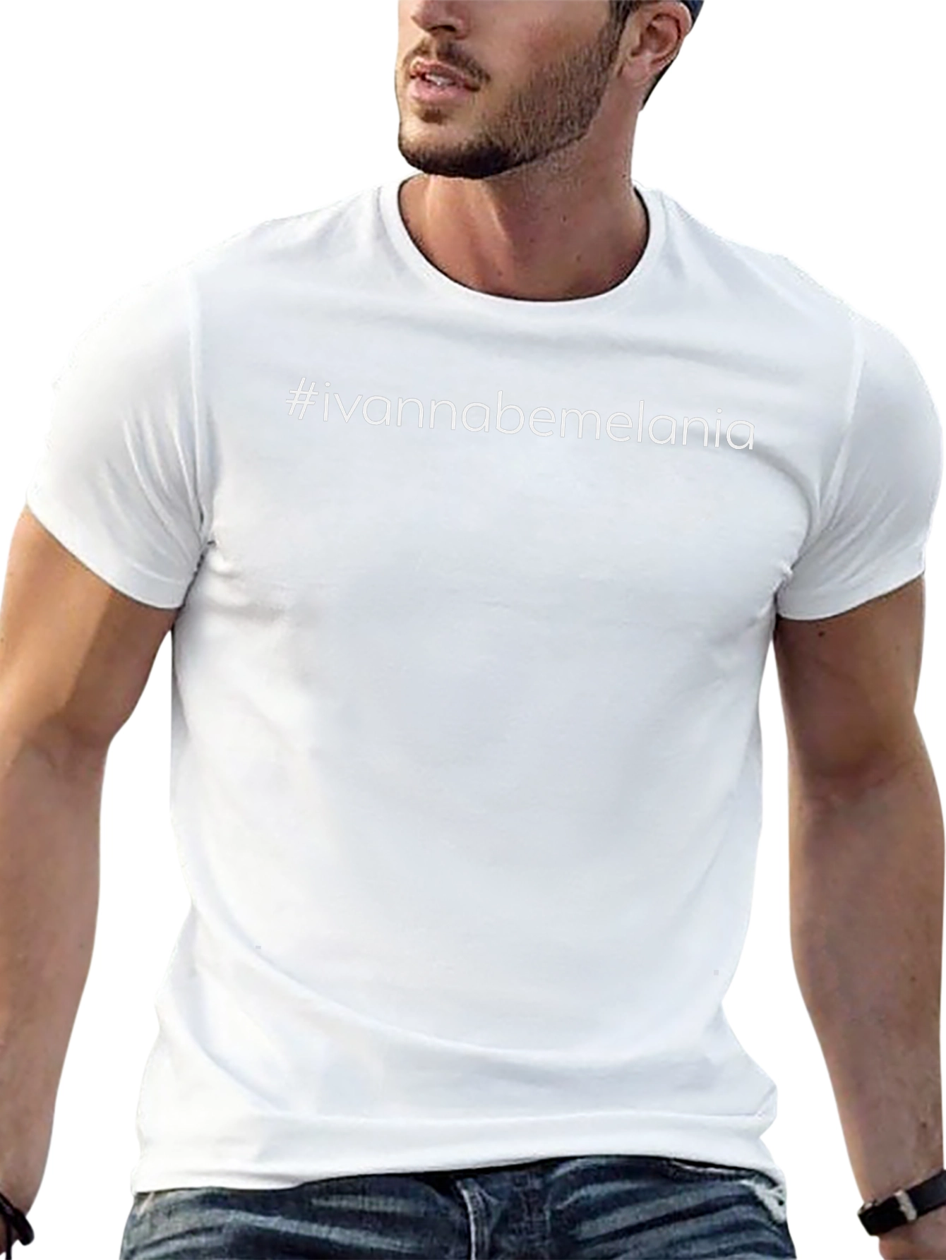 #Ivannabemelania Graphic Print T-Shirt