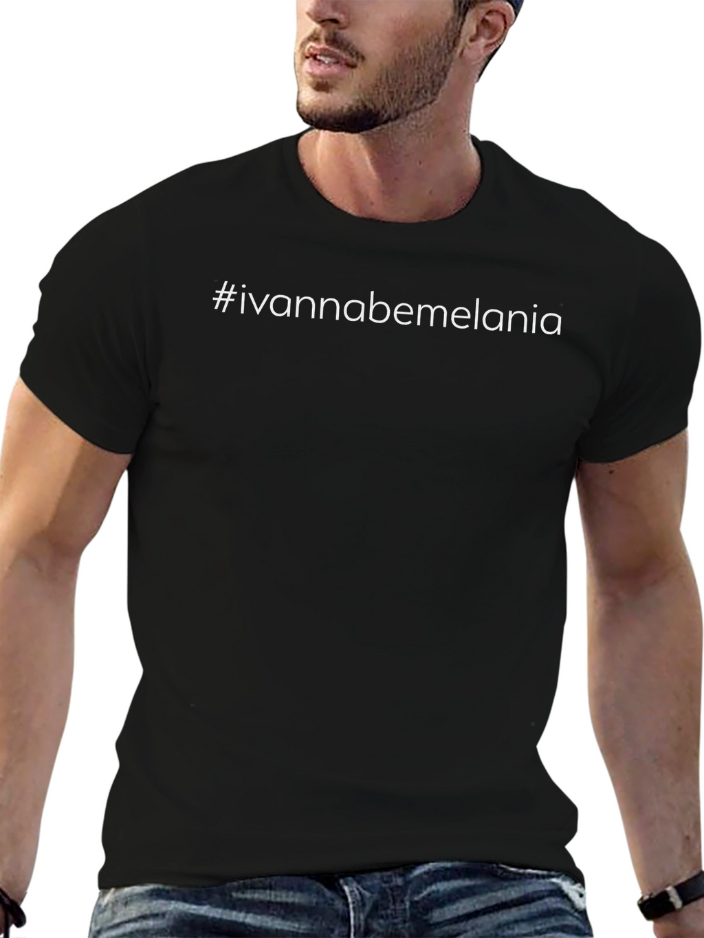 #Ivannabemelania Graphic Print T-Shirt