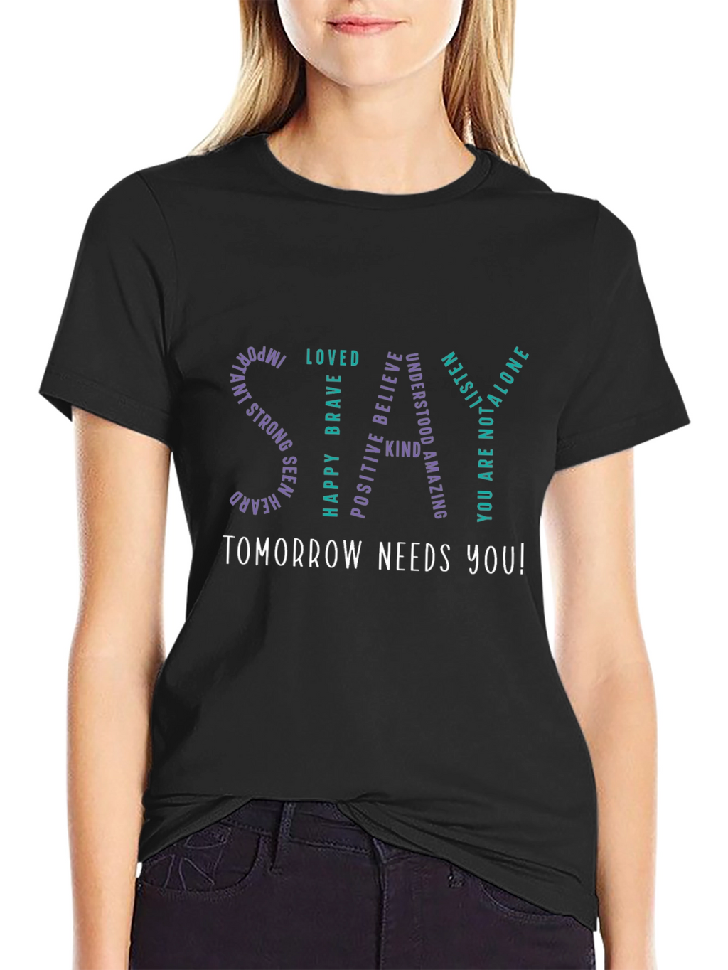Inspirational STAY Strong Graphic Tee