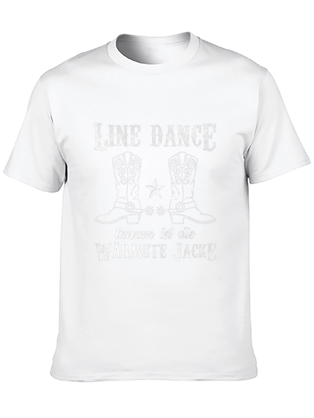Line Dance Warmest Jacket Graphic T-Shirt