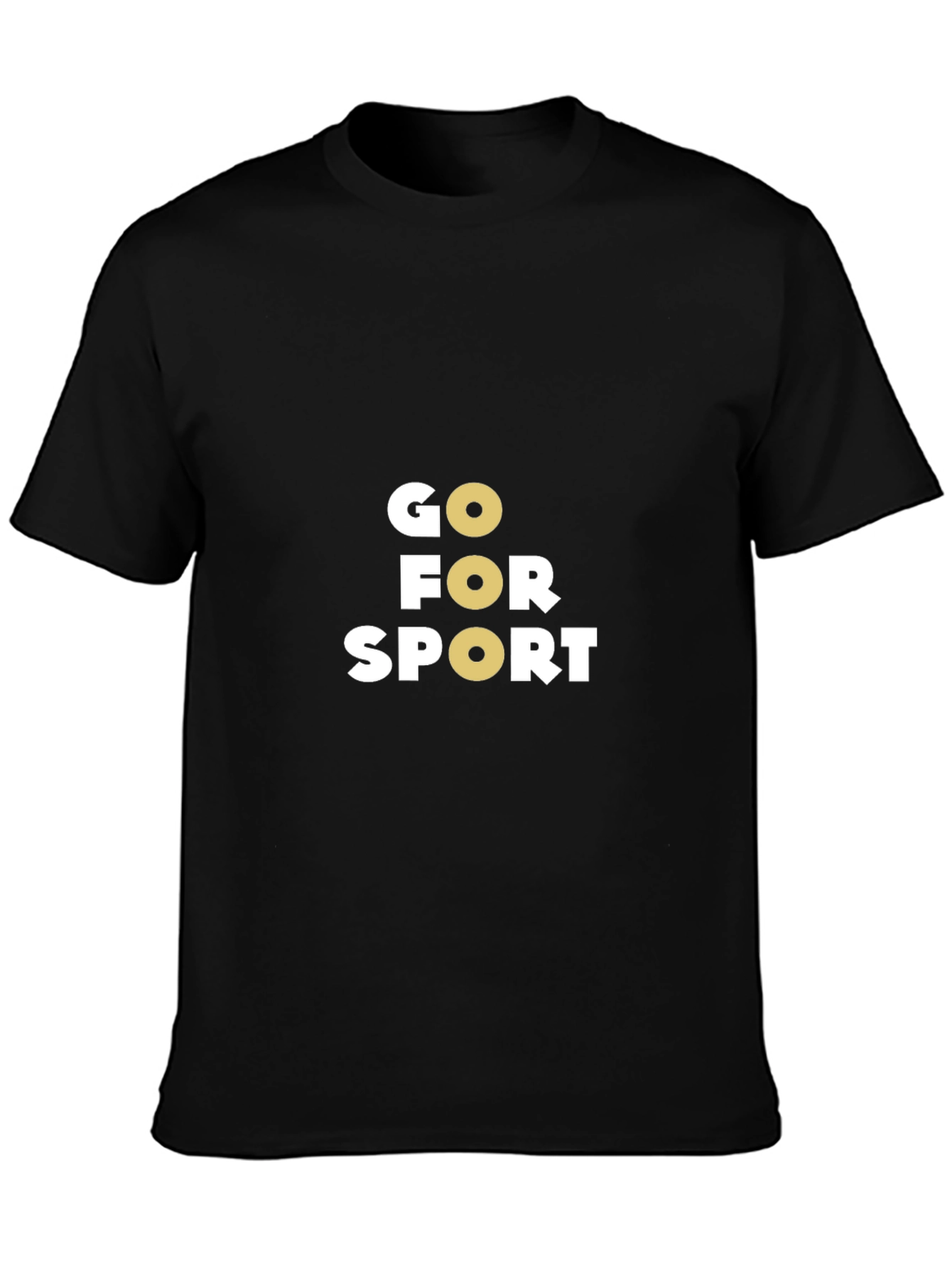 Go For Sport Black T-Shirt