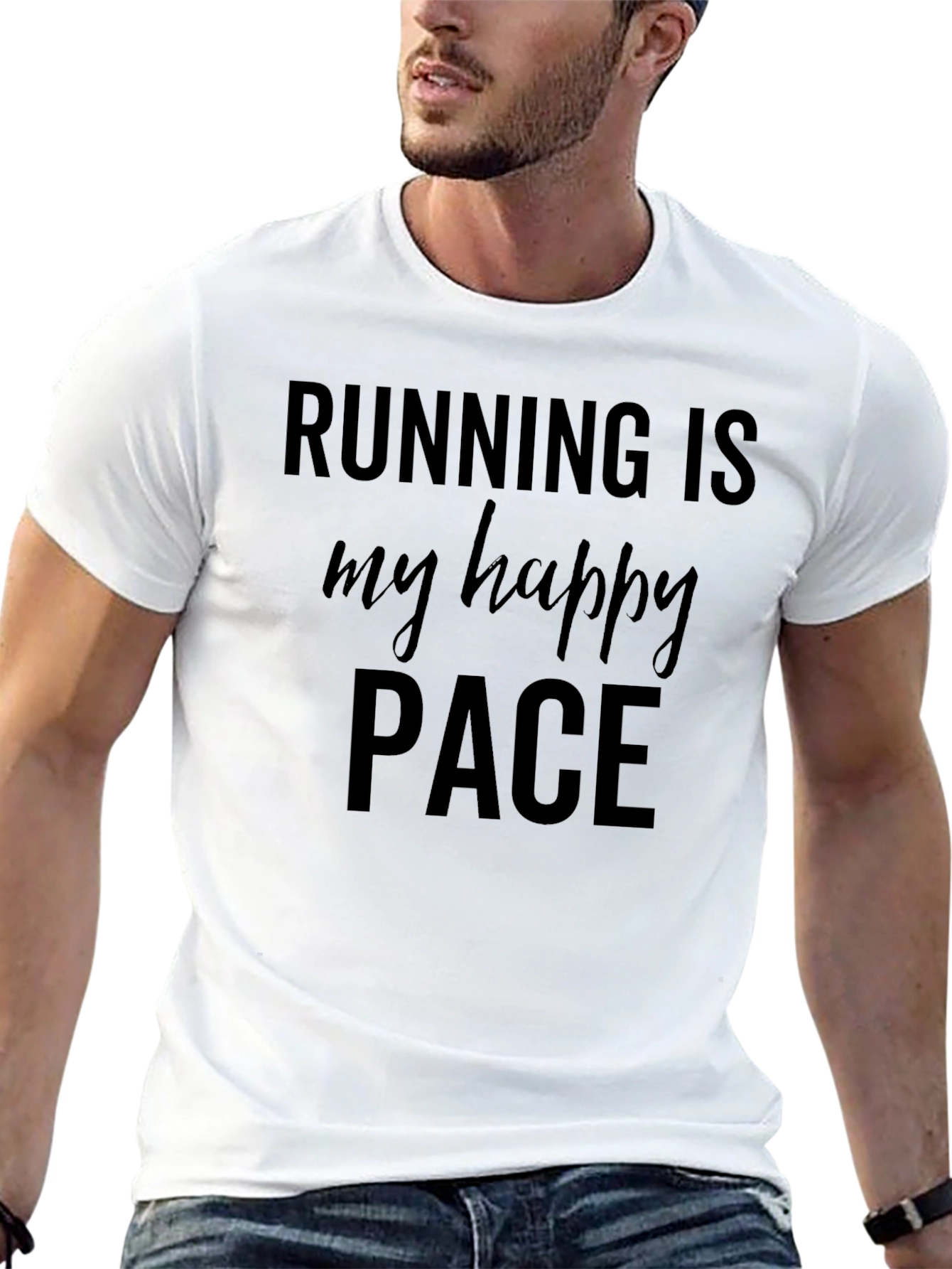 Running is my Happy Pace Tee