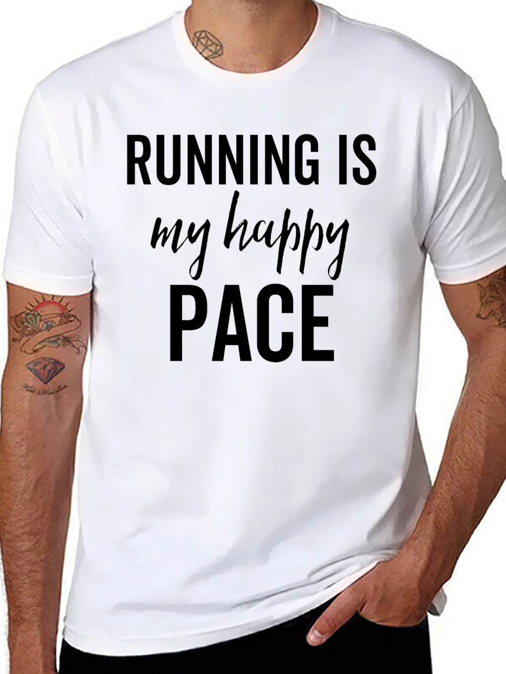 Running is my Happy Pace Tee