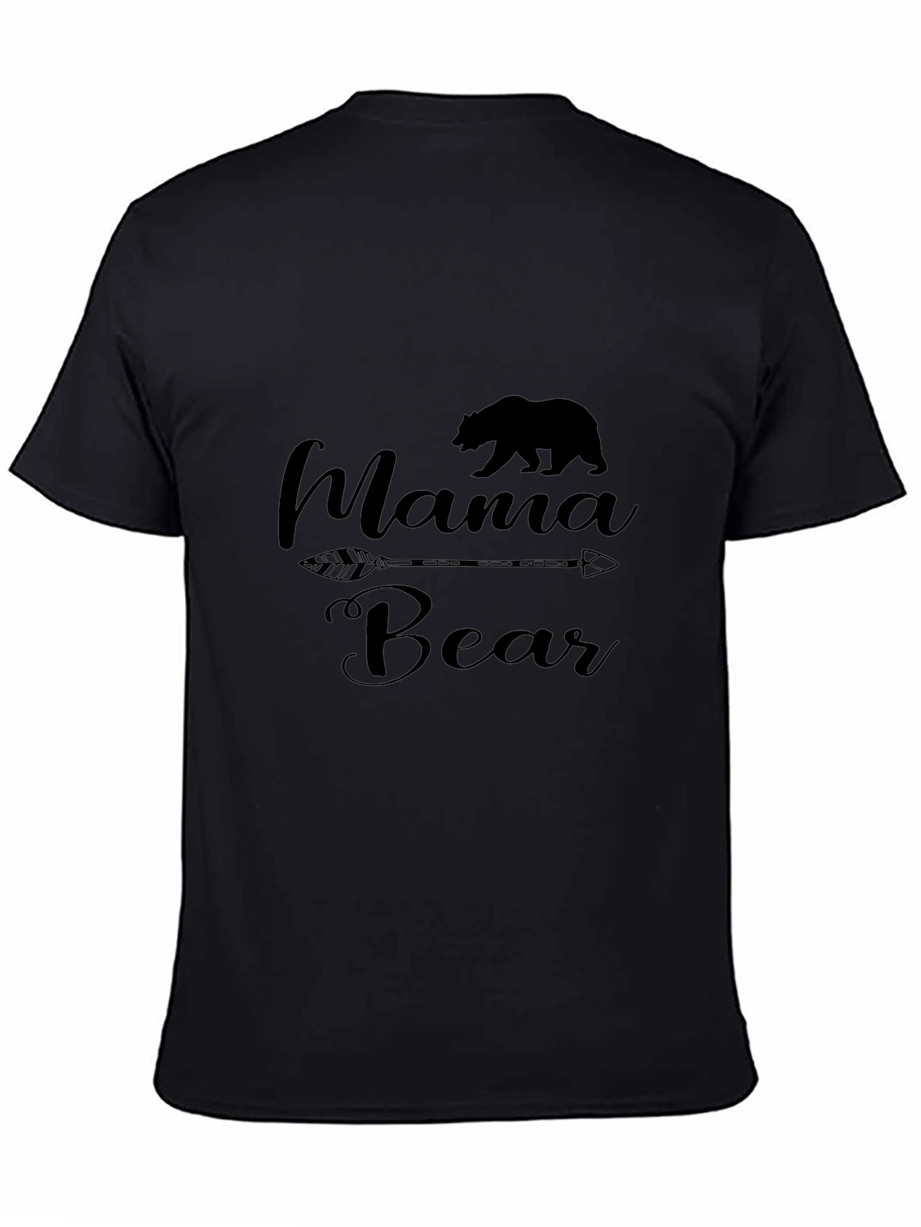 Mama Bear Graphic Tee - Cute Mom T-Shirt
