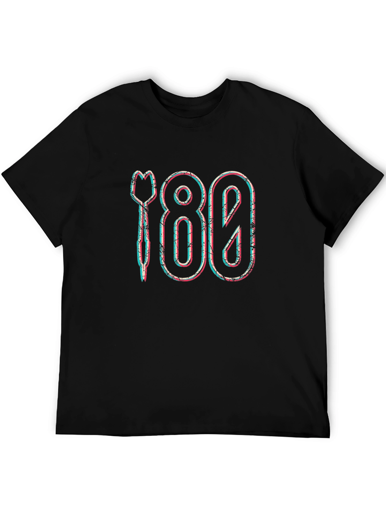 Retro 180 Darts Graphic T-Shirt