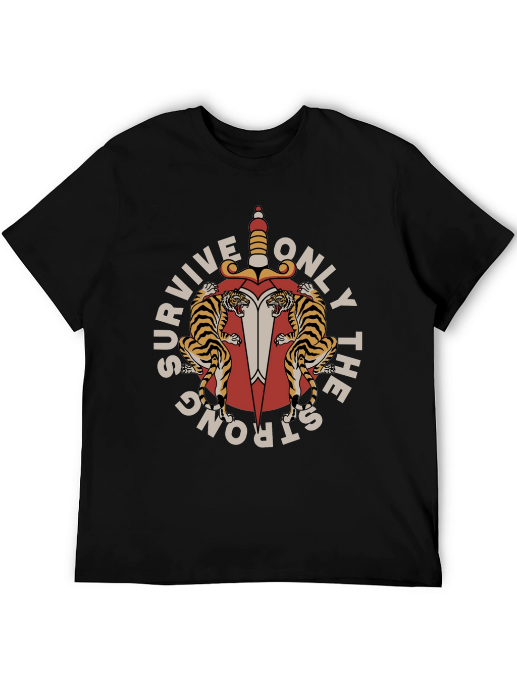 Survive Only The Strong Graphic Tee