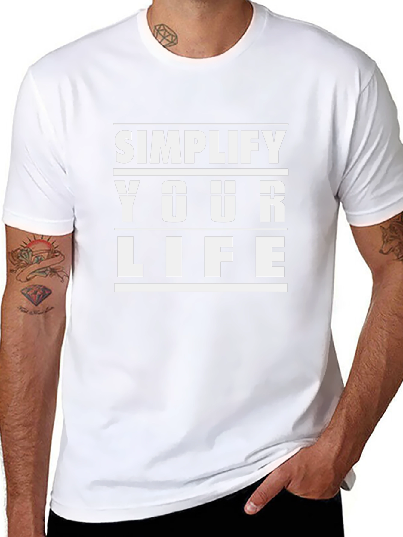 Simplify Your Life T-Shirt - Motivational Tee