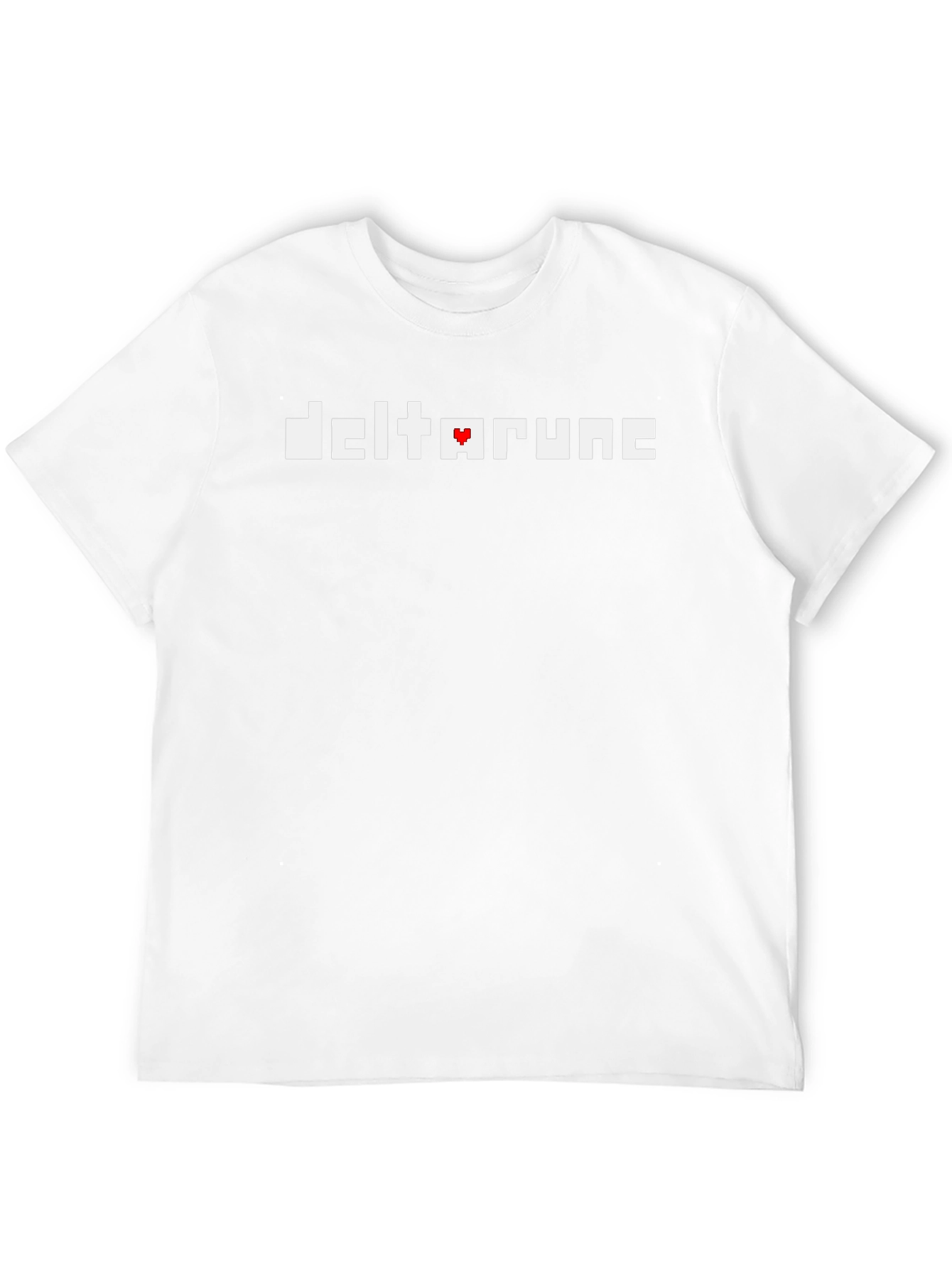 Deltarune Pixel Logo Black T-Shirt