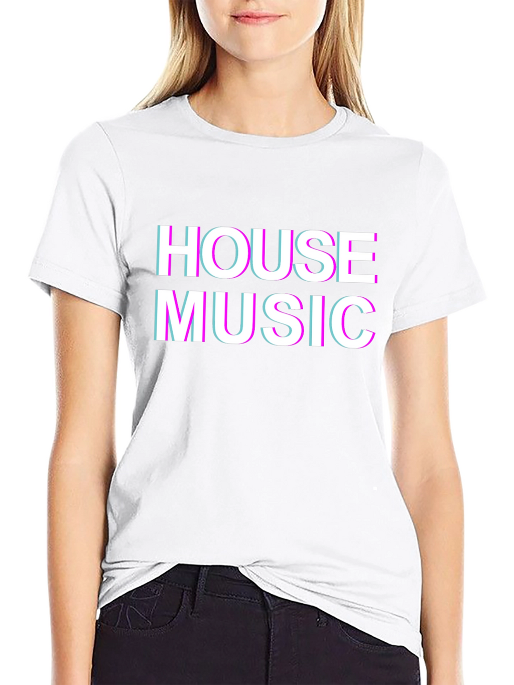 House Music T-Shirt - Retro Style