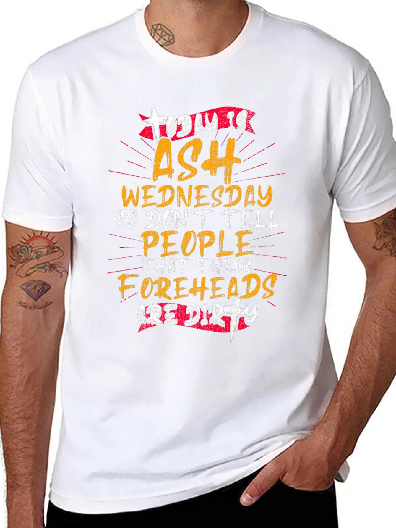 Ash Wednesday T-Shirt - Funny Lent Tee