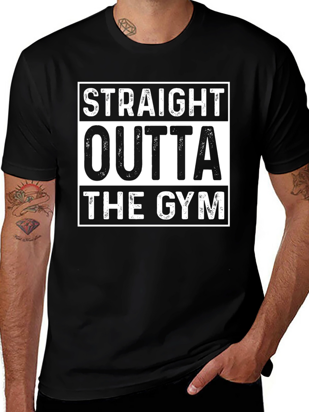 Straight Outta the Gym Graphic Tee