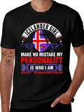Icelander Girl Personality T-Shirt