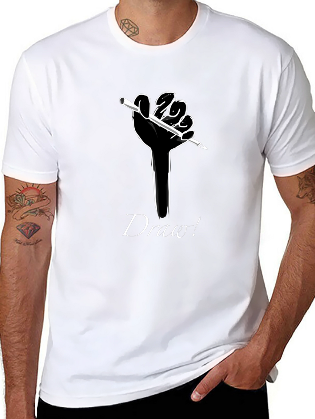 Draw T-Shirt: Artistic Expression Tee