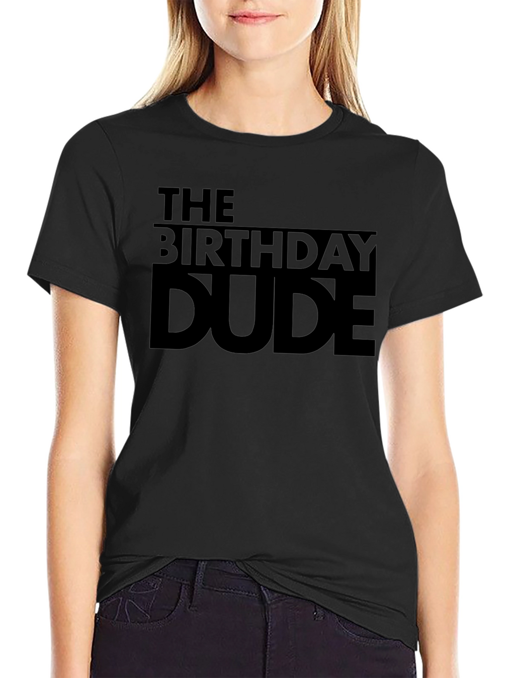 The Birthday Dude Black T-Shirt